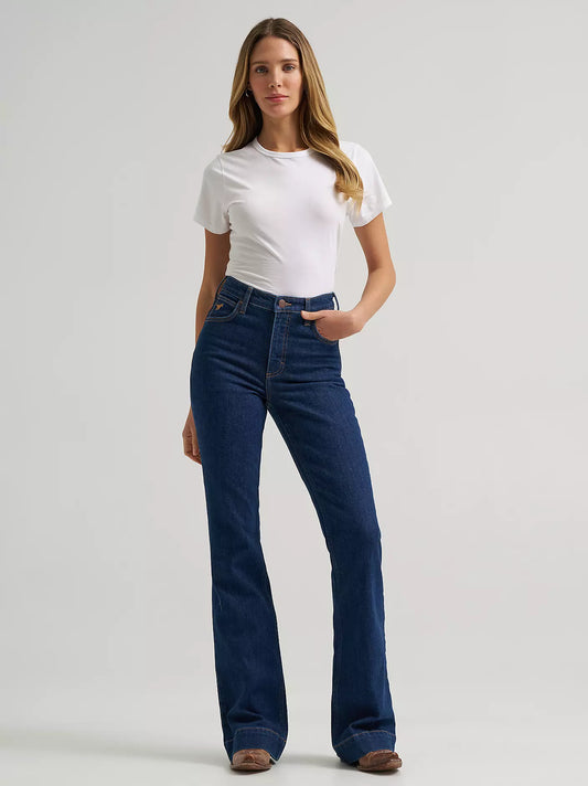 Wrangler® The Riding Jean - Bell Trouser - High Rise - Emerie - 112382756