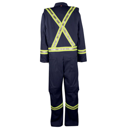 Big Bill Flame Resistant Ventilated Coverall with Reflective Tape -1155US7 - Basics Clothing Store