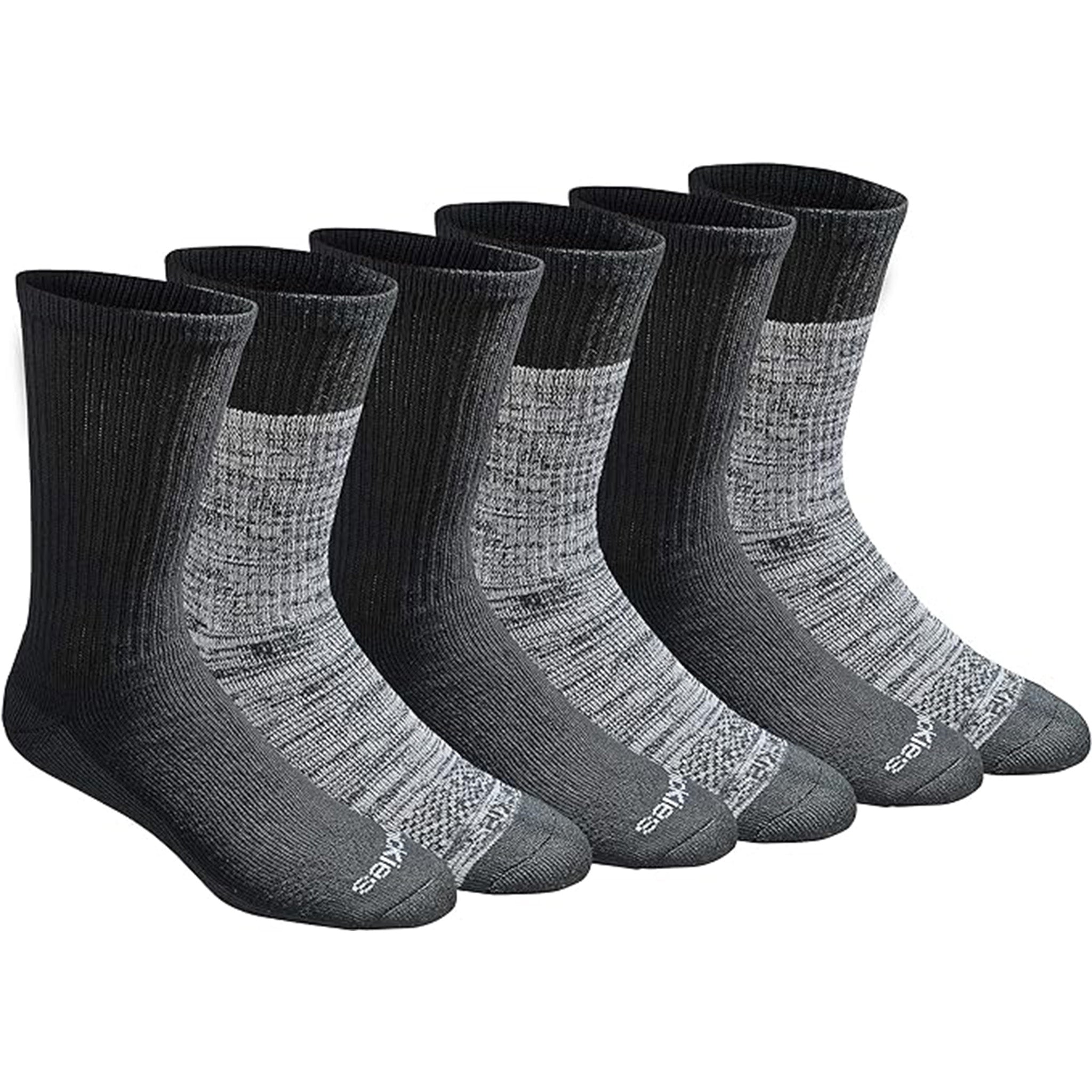 Dickies Women's Dritech Advanced Moisture Wicking Crew Sock, Grey