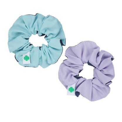 Official Cadette, Senior, Ambassador Two Tone Scrunchie Set