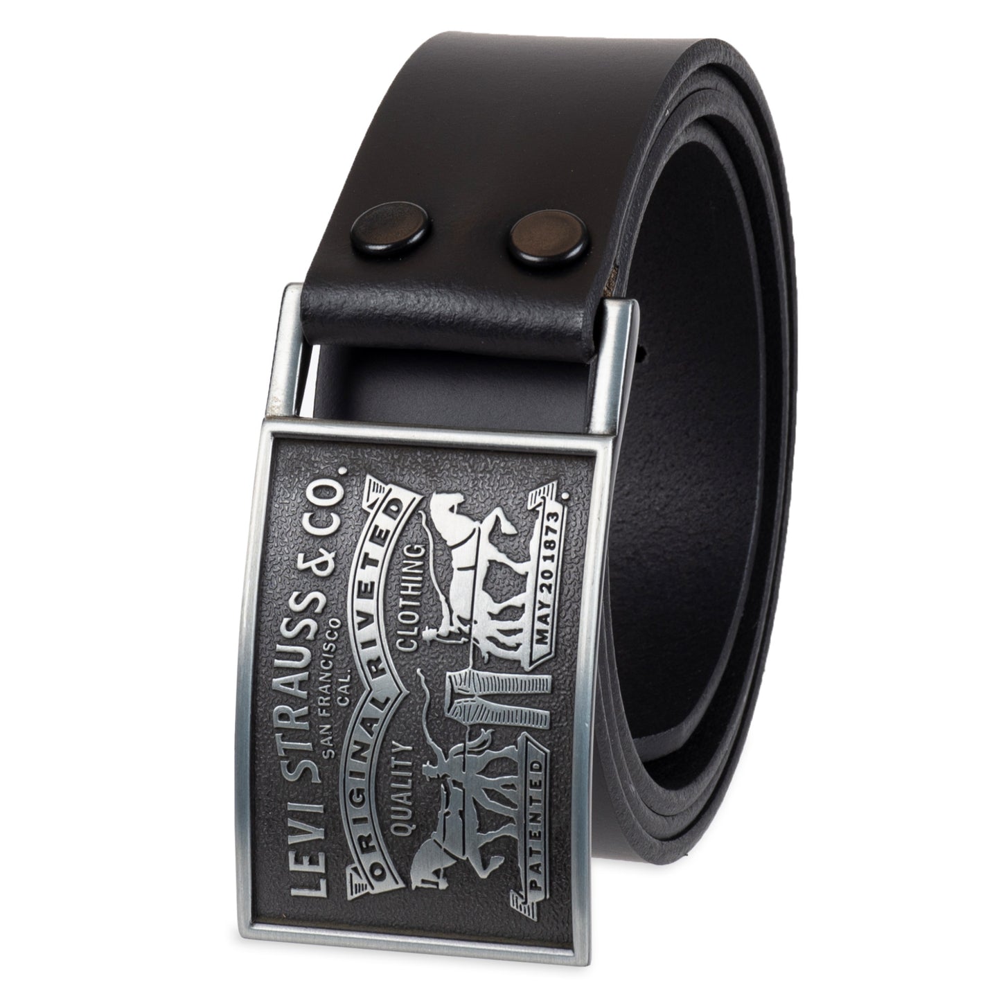 Levi's® Men's 38mm Bridle Two Horse Belt