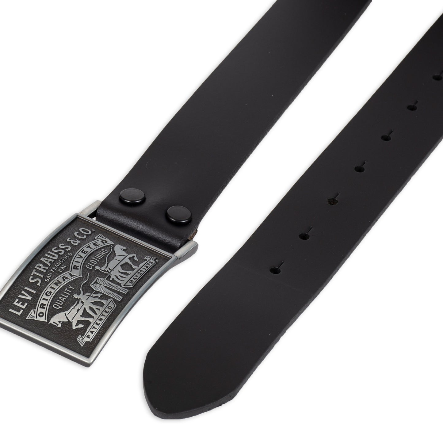 Levi's® Men's 38mm Bridle Two Horse Belt