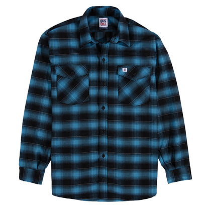 Big Bill Stretch Flannel Shirt -121ST  -Blue