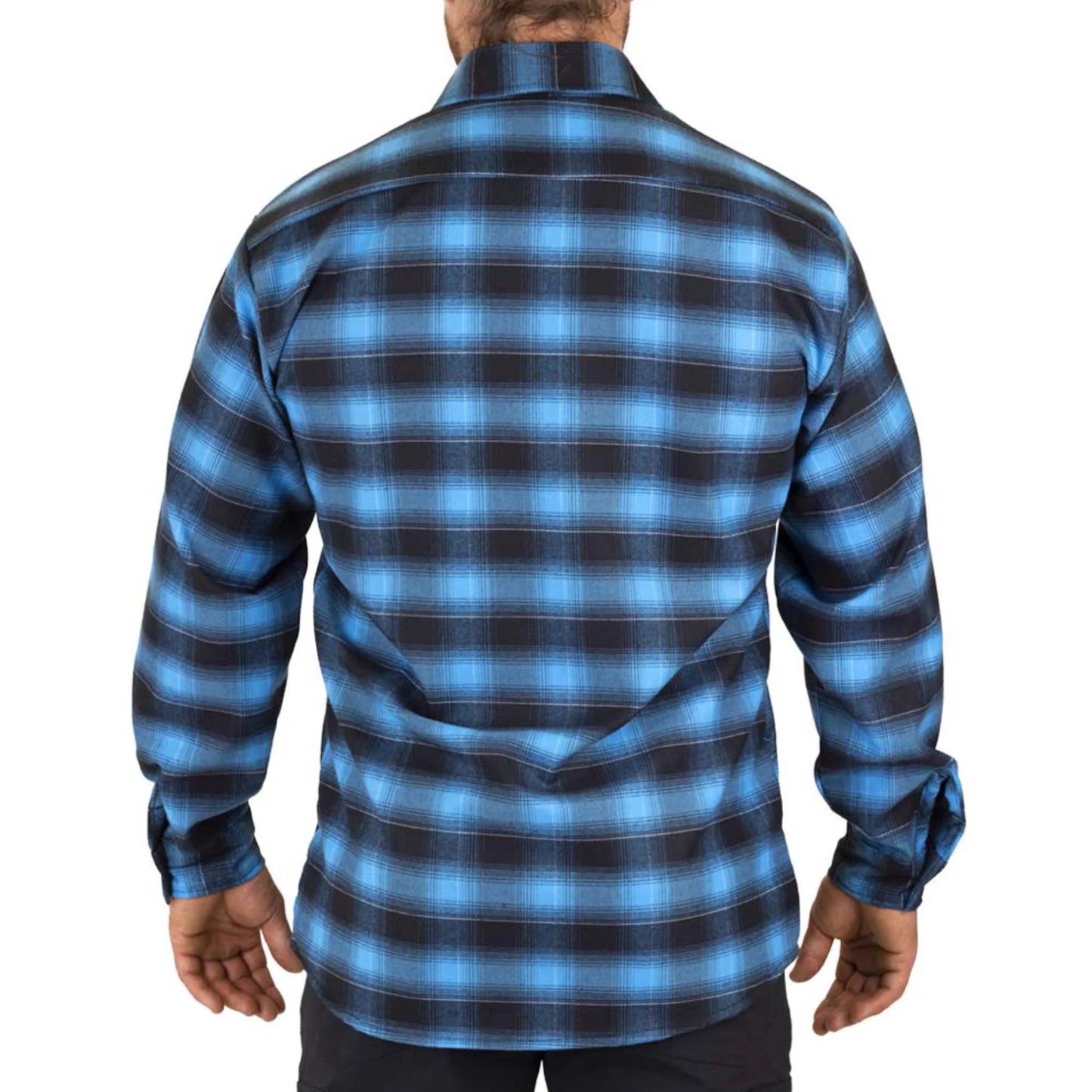 Big Bill Stretch Flannel Shirt -121ST  -Blue