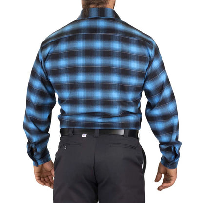 Big Bill Stretch Flannel Shirt -121ST  -Blue