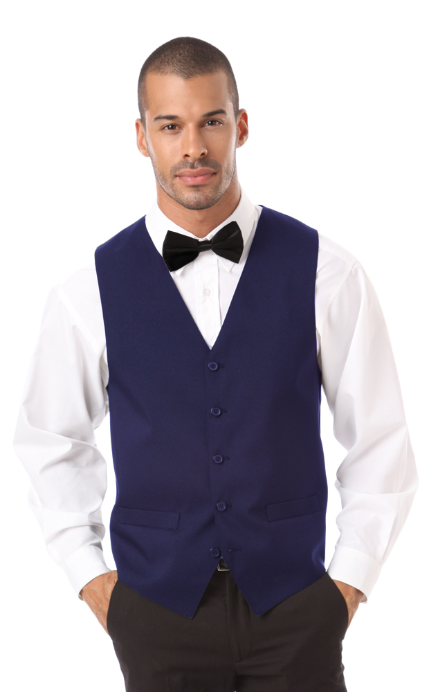 Blue Generation Men's Teflon Treated Twill Bistro Vest