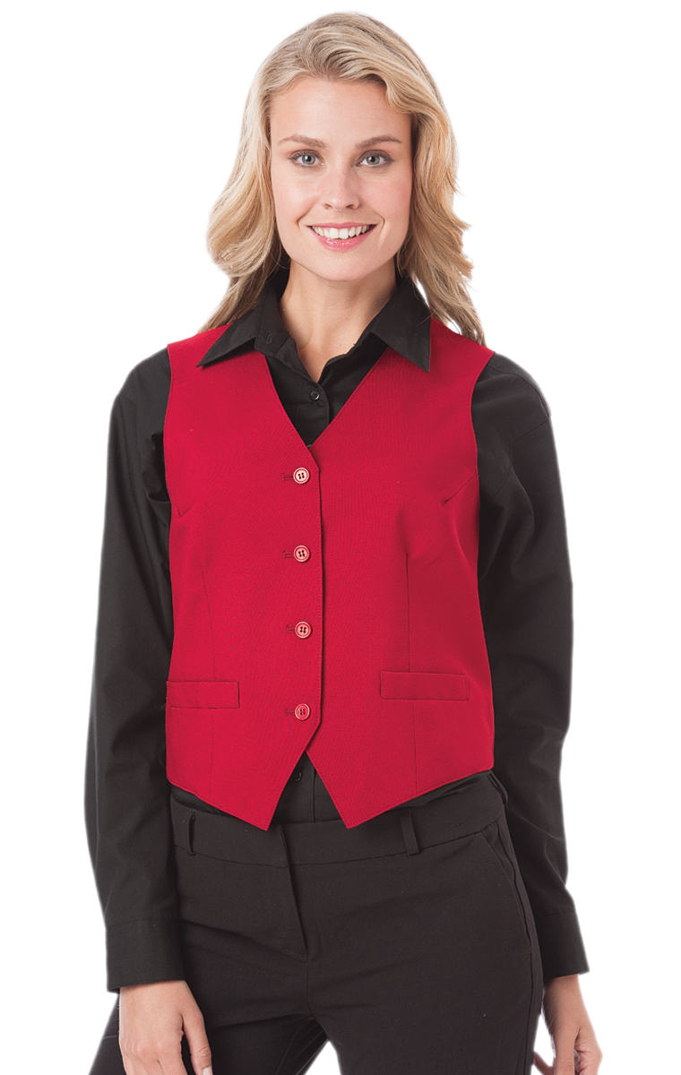 Blue Generation Women Teflon Treated Twill Bistro Vest