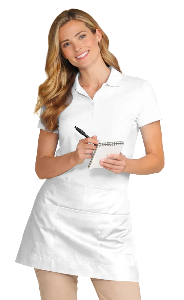 Blue Generation Scotchgard Treated Twill Waist Apron-Regular-BG1280
