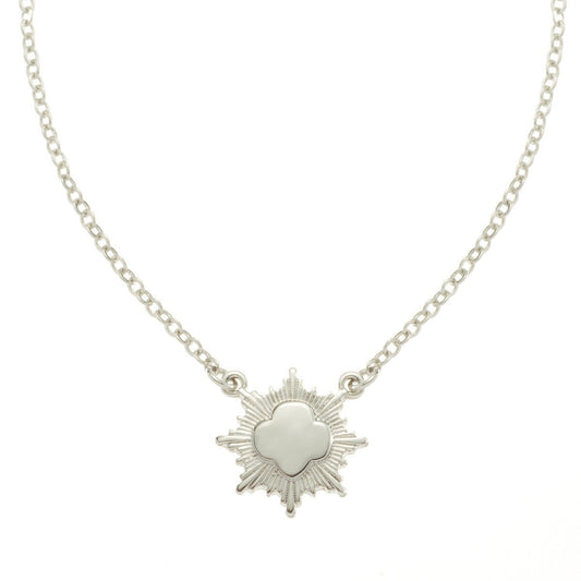 Silver Award Charm Necklace