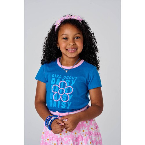 Daisy Bead Necklace and Earrings Set