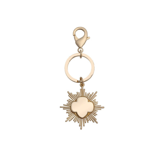 Gold Award Burst Keychain