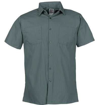 Big BillLightweight Poplin Short-Sleeve Industrial Work Shirt