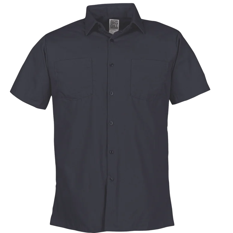 Big BillLightweight Poplin Short-Sleeve Industrial Work Shirt