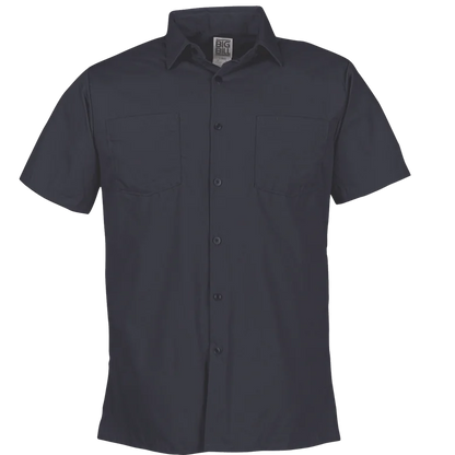 Big BillLightweight Poplin Short-Sleeve Industrial Work Shirt