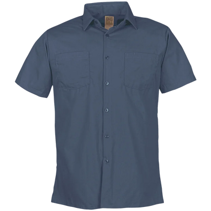 Big BillLightweight Poplin Short-Sleeve Industrial Work Shirt