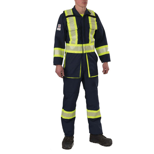 Big Bill High Visibility Ripstop Coverall -1324HVT - Basics Clothing Store