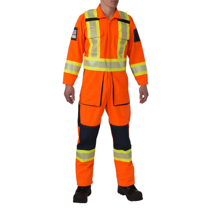 Big Bill High Visibility Ripstop Coverall -1324HVT - Basics Clothing Store