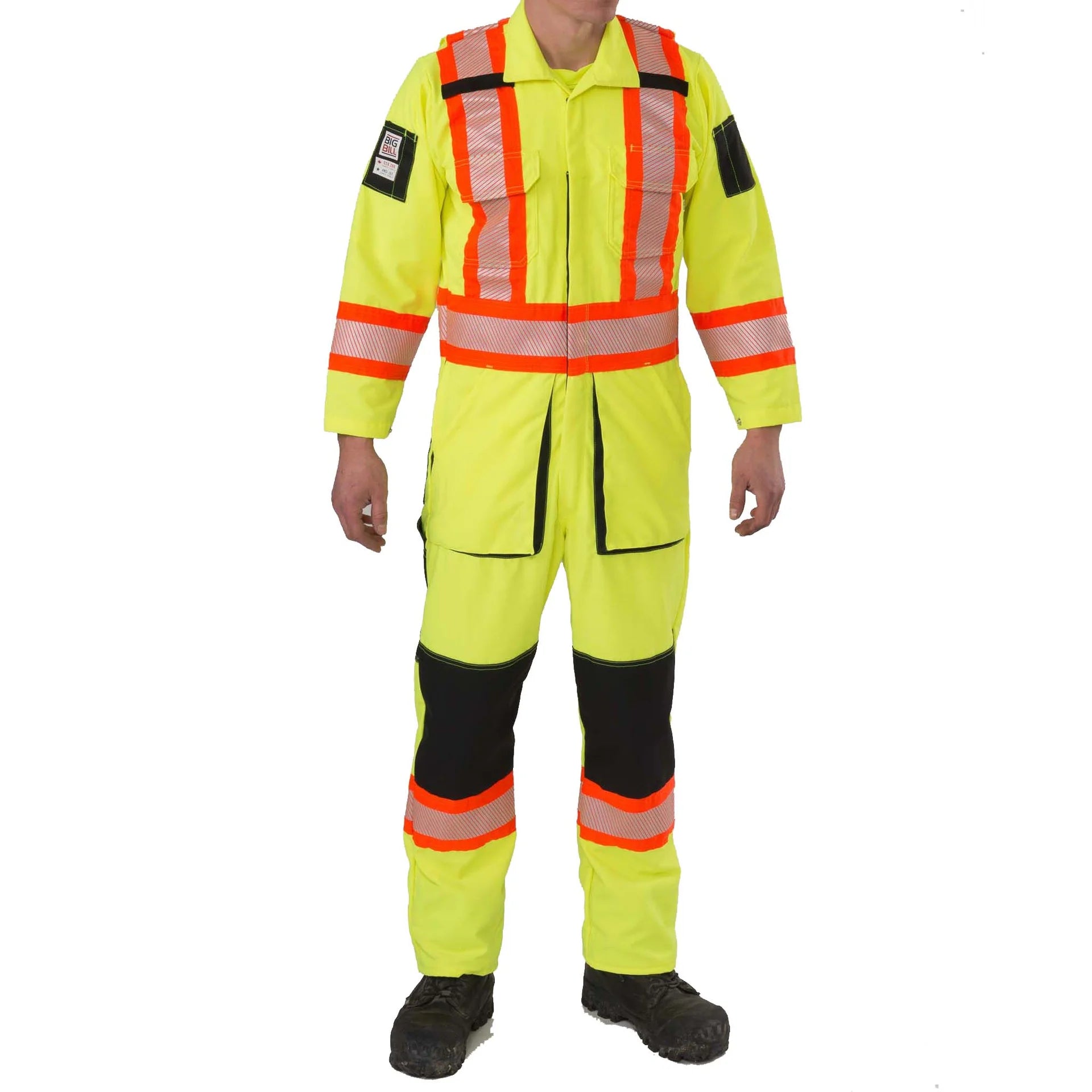 Big Bill High Visibility Ripstop Coverall -1324HVT - Basics Clothing Store