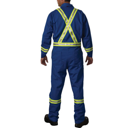 Big Bill Flame Resistant Industrial Coverall with Reflective Tape - 1325US7 - Basics Clothing Store