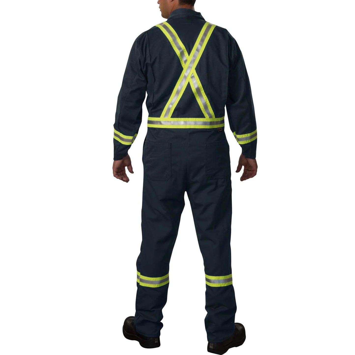 Big Bill Flame Resistant Industrial Coverall with Reflective Tape - 1325US7 - Basics Clothing Store