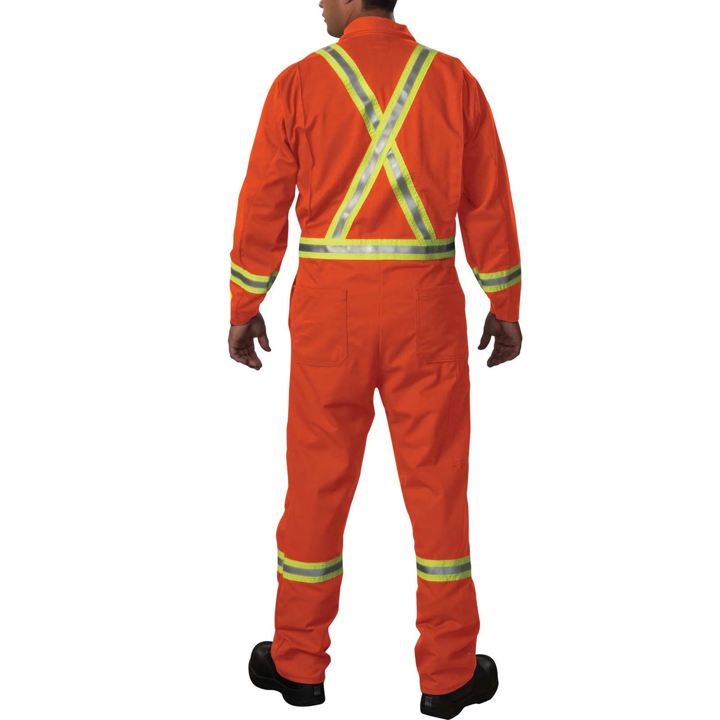 Big Bill Flame Resistant Industrial Coverall with Reflective Tape - 1325US7 - Basics Clothing Store