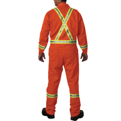 Big Bill Flame Resistant Industrial Coverall with Reflective Tape - 1325US7 - Basics Clothing Store