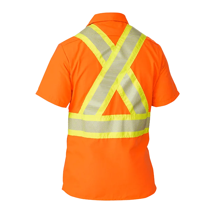 Big Bill High Visibility Short-Sleeve Ripstop Shirt