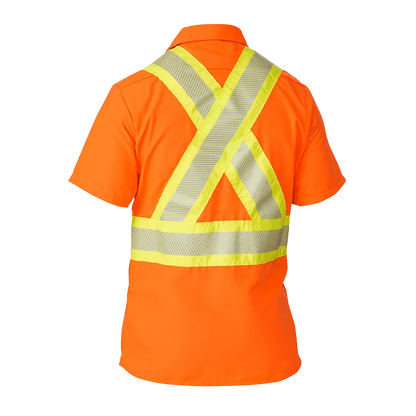 Big Bill High Visibility Short-Sleeve Ripstop Shirt