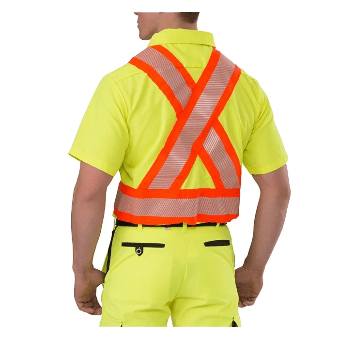 Big Bill High Visibility Short-Sleeve Ripstop Shirt