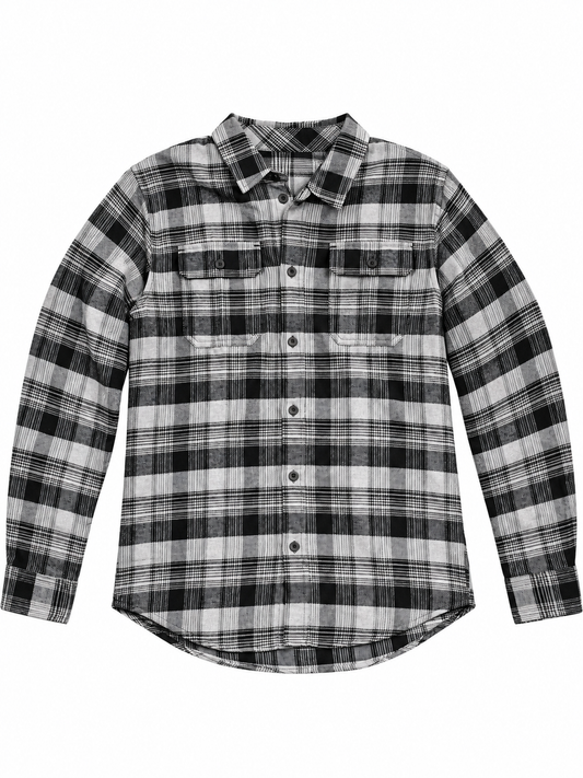 Burnside B8281 - Flannel Button-Up Shirt - B8281
