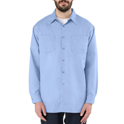 Big Bill Poplin Long-Sleeve Industrial Work Shirt -140