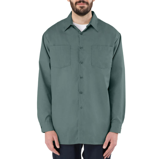 Big Bill Poplin Long-Sleeve Industrial Work Shirt -140