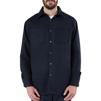 Big Bill Poplin Long-Sleeve Industrial Work Shirt -140