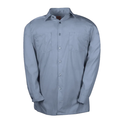 Big Bill Poplin Long-Sleeve Industrial Work Shirt