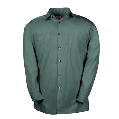 Big Bill Poplin Long-Sleeve Industrial Work Shirt