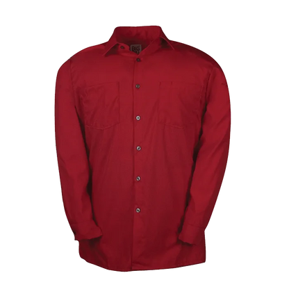 Big Bill Poplin Long-Sleeve Industrial Work Shirt