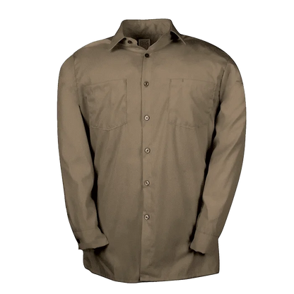 Big Bill Poplin Long-Sleeve Industrial Work Shirt