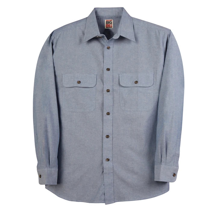 Big Bill Long Sleeve Chambray Shirt