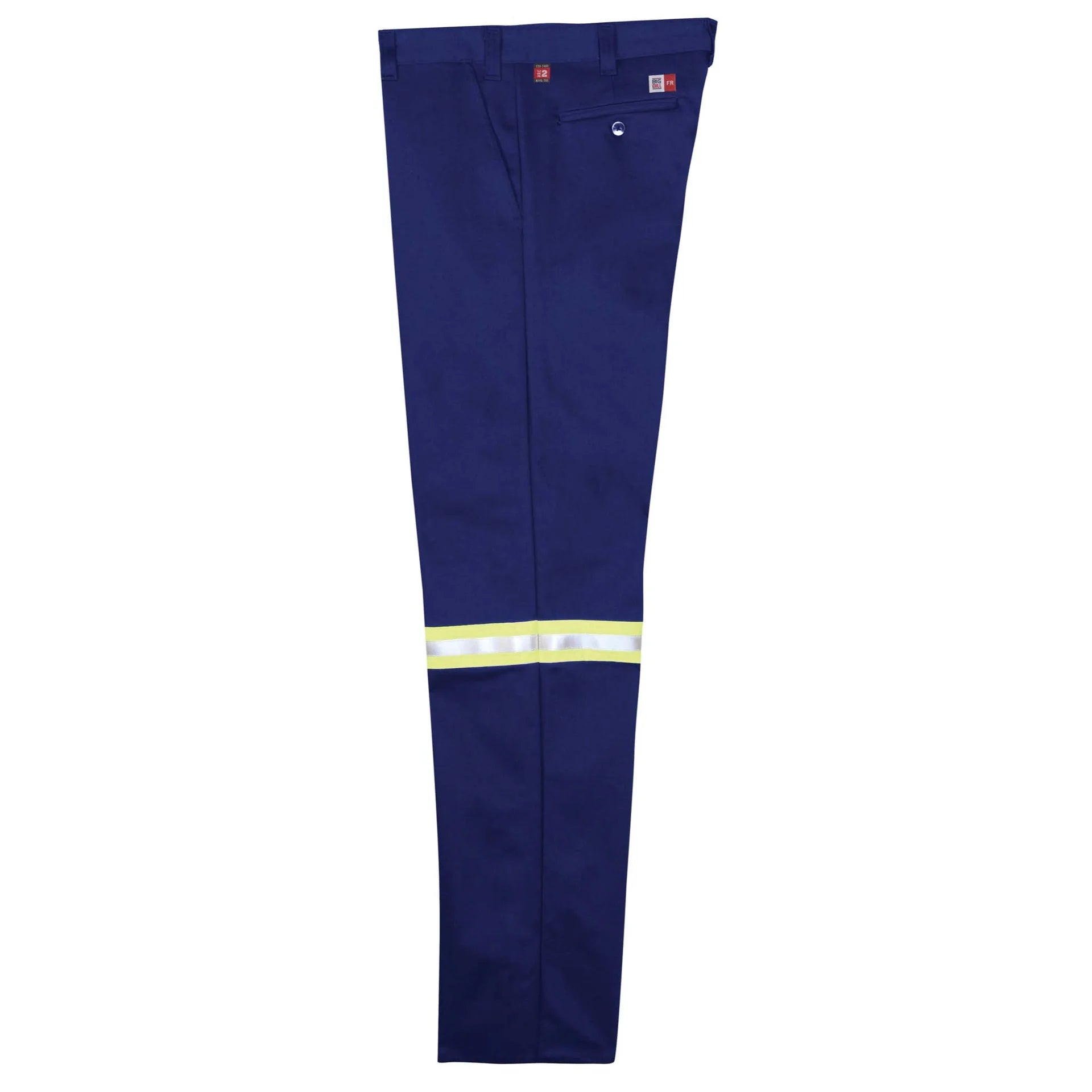 Big Bill Flame Resistant High Visibility Regular Fit Pants with Reflective Tape -1435US9 - Basics Clothing Store