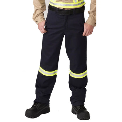 Big Bill Flame Resistant High Visibility Regular Fit Pants with Reflective Tape -1435US9 - Basics Clothing Store