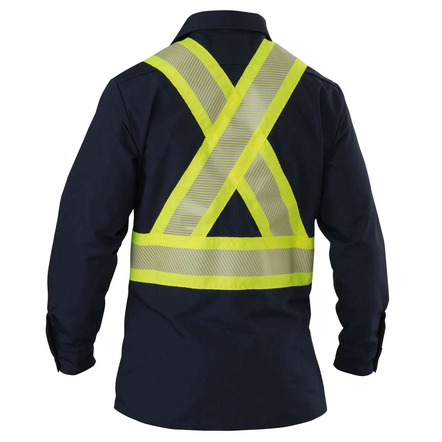 Big Bill High Visibility Long-Sleeve Ripstop Shirt -144HVP