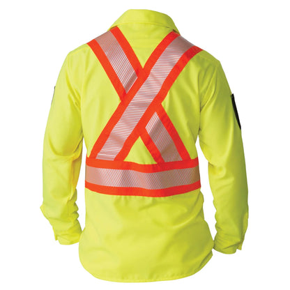 Big Bill High Visibility Long-Sleeve Ripstop Shirt -144HVP
