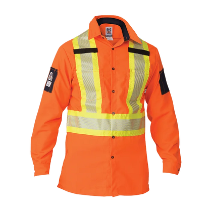 Big Bill High Visibility Long-Sleeve Ripstop Shirt