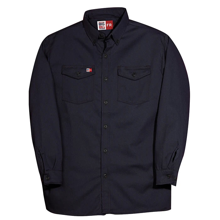 Big Bill FR Button-Down Industrial Work Shirt