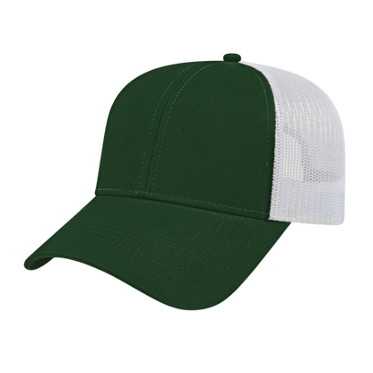 Blue Generation Two-Tone Trucker Mesh Back Cap-BG1525C
