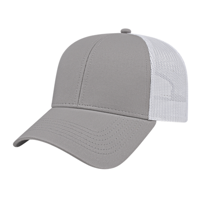 Blue Generation Two-Tone Trucker Mesh Back Cap-BG1525C
