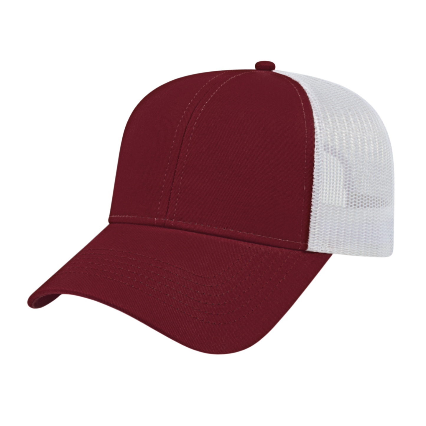 Blue Generation Two-Tone Trucker Mesh Back Cap-BG1525C