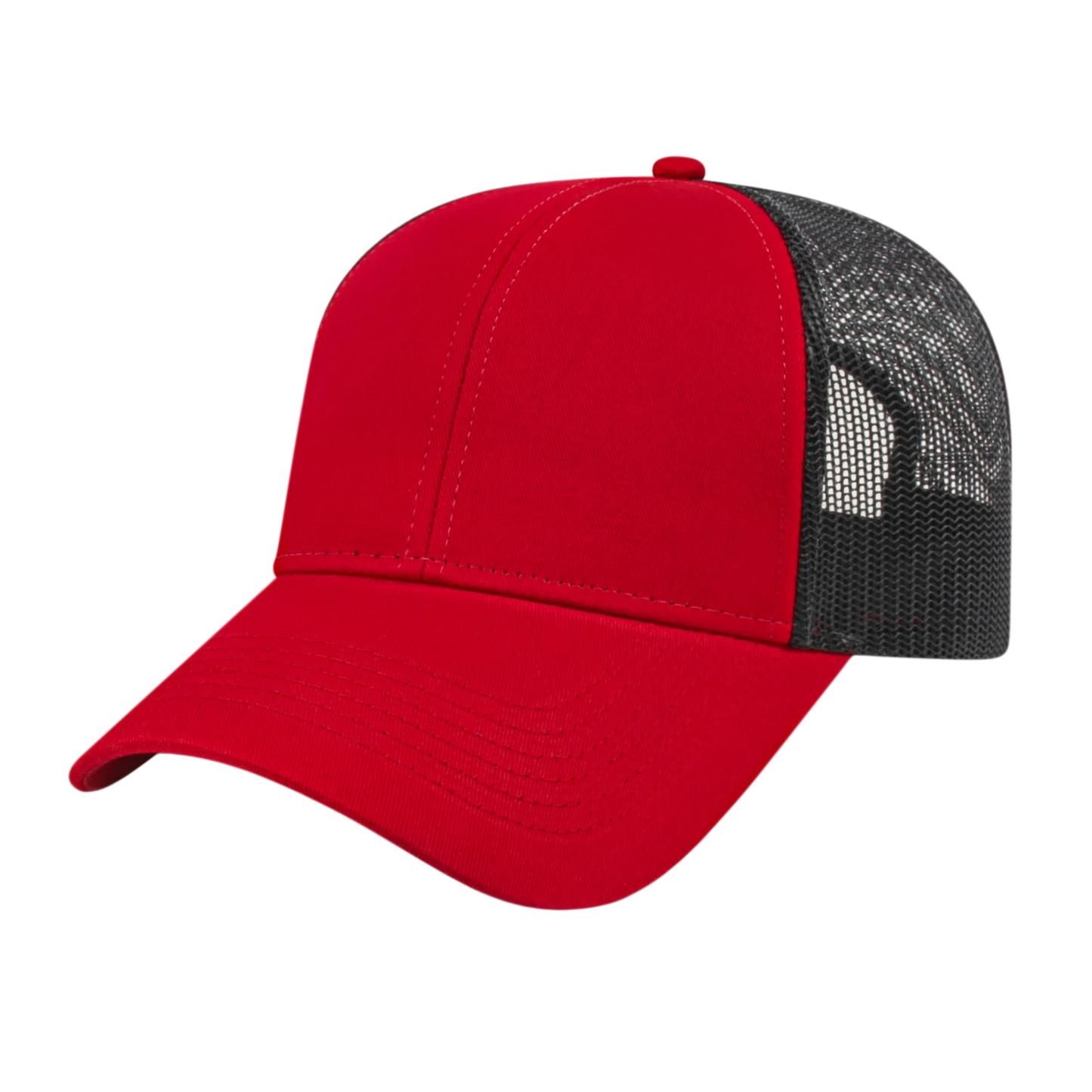 Blue Generation Two-Tone Trucker Mesh Back Cap-BG1525C