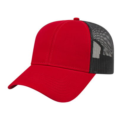 Blue Generation Two-Tone Trucker Mesh Back Cap-BG1525C