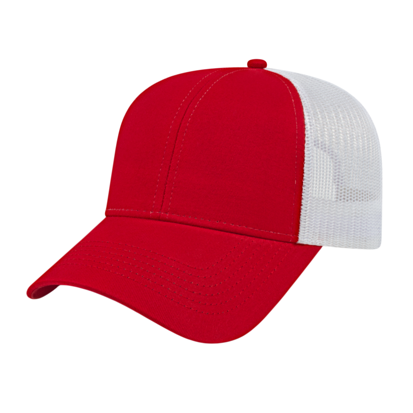 Blue Generation Two-Tone Trucker Mesh Back Cap-BG1525C